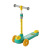 Children's Scooter 1-3-6 Years Old 4 Baby 2 Single Foot Walker Car Boys and Girls Flash Pedal Wide Wheel Luge