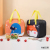 New Factory Wholesale Large Cartoon Square Lunch Box Bag Portable Lunch Bag Lunch Box Bag Customizable