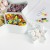 Multi-Grid Candy Box Creative Frame Plastic Dried Fruit Box New Year Festival Living Room Melon and Fruit Box in Stock Wholesale