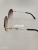New Sunglasses Internet Influencer Street Snap Men's and Women's Glasses TikTok Rimless Sunglasses 368-21010