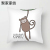 Cartoon Animal Series Super Short Velvet Pillow Cover 2021 New AliExpress Home Supplies Customization Sofa Cushion Cover