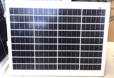 Single Crystal 50W Solar Panel Photovoltaic Power Generation System Components