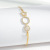 Korean Fashion Micro Inlaid Zircon Five-Pointed Star Bracelet Female Niche Design Exquisite Light Luxury Jewelry Wholesale
