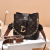 Bag 2021 New Fashion Korean Fashion Bucket Bag Simple Printed Chain Crossbody Shoulder Women's Bag Stall 11834