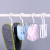 1 Double Hook Slipper Rack Tie Rack Scarf Scarf Hanger Plastic Hanging Rack Board Shoes Cotton Slippers Flip Flops Slipper Hook