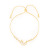 Micro Inlaid Zircon Shell Moon Pull Bracelet Female Korean Style Stylish Adjustable Personality Ornament Wholesale