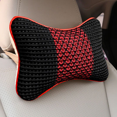 Automotive Headrest Neck Pillow for Car Car Seat Cushion Pair Summer Bone Pillow Car Interior Supplies