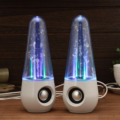New Personality Creative Fashion Audio Notebook Phone Desktop Computer Coupled Speakers Fountain Speaker Subwoofer
