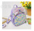 Foreign Trade Sequins Children Backpack 2021 New Boys And Girls Bow Backpack Kindergarten Student Schoolbag