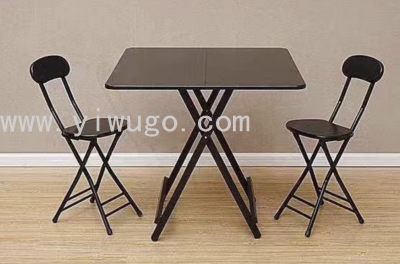 New 70cm Folding Three-Piece Tables and Chairs Leisure Garden Balcony Portable Table in Stock
