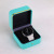 High-End Pu Rounded Gold Rim Jewelry Box Ring Box Necklace Box Bracelet Box Watch Storage Box Wholesale Customization