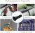 Zip Ties Durable Self-Locking Nylon Cable Ties Suitable for Outdoor Indoor 4/6/8/10/12 Inch Black