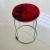 Stainless Steel Steel Stool Dining Stool Carpet Stool Household Colorful Small round Stool Soft Leather Surface1