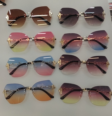 New Trimming Sunglasses, Multi-Color Can Be Set 368-21001