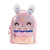 New Cartoon Cute Sequin Backpack Rabbit Backpack Children Kindergarten Backpack Baby's Backpack