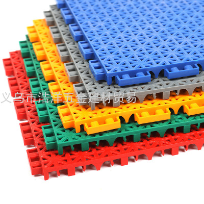 Floating Floor, Roller Skating Plastic Non-Slip Assembled Floor, Sports Plastic Playground Track, Non-Slip Floor Mat