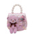 Children's Bag 2021 Summer Shoulder Bag Chic Chanel-Style Crossbody Bag Cute Deer Princess Chain Coin Purse