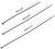 Nylon Cable Tie 15.24cm 20.32cm 25.4cm Length 0.1 "Width Self-Locking Zipper Cable Tie Black