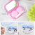 Creative Cartoon Invisible Glasses Storage Box Care Suit Portable with Tweezers Stick Couple Box Factory Direct Supply