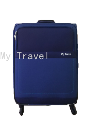 Luggage Luggage Password Suitcase Luggage Fabric Zipper Suitcase Three-Piece Trolley Case