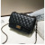 Women's Bag 2021 New Korean Style Diamond Chanel's Style Chain Bag Ins Shoulder Crossbody Small Square Bag Lock Pouch