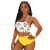 Plus-Sized Swimsuit European and American Bikini 2021 New Swimsuit Split Large Size Outer Single Swimsuit