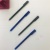 Rub Easy to Wipe Erasable Pen 0.5mm Syringe Crystal Blue Black Hot Erasable Sponge Wipe for Pupils Erasable Gel Pen
