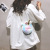 Cross-Border Plush Unicorn Bag for Women New Korean Style Colorful Personality Shoulder Bag Cute Girly and Fashion Crossbody Bag