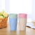 Simple Home Children's Wheat Straw Water Cup Nordic Four-Color Washing Cup Fashion Drinking Cup Tableware Manufacturer