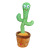 Tiktok Same Style Dancing Cactus Twisted Luminous Cactus Singing Dancing Birthday Gift Swing Gift