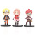 Naruto Hand Office 12 Sakura Sasuke Gaara Naruto Kakashi Cute Doll Model Cake Ornaments