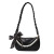 Fashion Silk Scarf Pearl Underarm Bag Baguette Bag 2021 New Trendy Simple Autumn Texture Design Shoulder Handbag