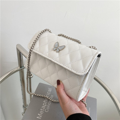 Chain Small Bag for Women 2021 New Trendy Fashionable Stylish Shoulder Messenger Bag for Women Internet Hot Casual Simple Small Square Bag