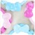 Creative Style Cartoon Creative Desktop Makeup Mirror Bear Head Shape Bow Multi-Purpose Desktop Double-Sided Large Size Mirror