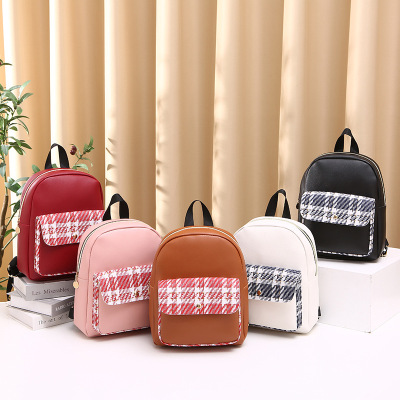 Student Schoolbag 2021ladies Bags Foreign Trade Small Backpack Western Style All-Matching Bag Female Korean Style Backpack