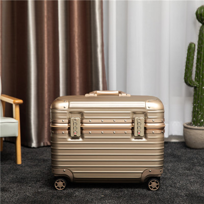 Business Long Box 18-Inch 20-Inch PC Aluminum-Magnesium Alloy Trolley Case Universal Wheel Hard-Side Suitcase Luggage Photography Box Password Suitcase