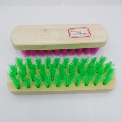 Solid Wood Brush Clothes Cleaning Brush Shoe Brush Strong Cleaning Brush Bristle Floor Brush Foreign Trade