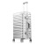 New Thickened Matte Scratch-Resistant Aluminum-Magnesium Alloy Trolley Case 20-Inch Luggage Boarding Bag 24-Inch Student Universal Wheel