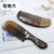 Factory Direct Sales Authentic Nan Wooden Comb New 3D Painted Relief Comb Mandarin Duck Wooden Comb