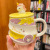 INS Style Creative Thread Unicorn Ceramic Cup Office Girl Coffee Cup Cartoon Small Gift Mug