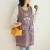 Japanese Order Foreign Trade Cute Antifouling Reverse Coverall Kitchen Baking Floral Coffee Shop Painting Work Clothes Sleeveless Apron