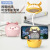 New Cute Pet Cartoon Folding Storage LED Desk Lamp USB Charging Student Dormitory Reading Eye Protection Small Night Lamp Logo