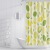 Bathroom Polyester Fruit Big Lemon Digital Printing Shower Curtain Dry Wet Separation Shower Curtain