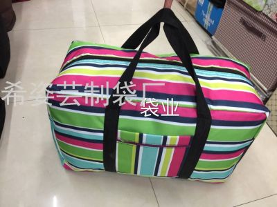 Big Flower Oxford Portable Trolley Case Travel Bag Air Bag Non-Woven Bag 45 */55 */65 * Full Size