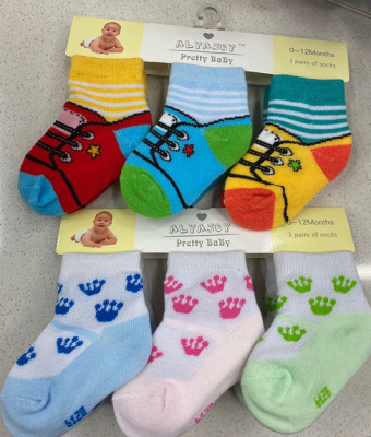 21 New Baby Socks Warm Color Socks Cute Socks