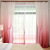Nordic Simple Gradient Color Curtain Window Screen Half Shade Living Room Bedroom Balcony Floor Window Customized Curtain Finished Product