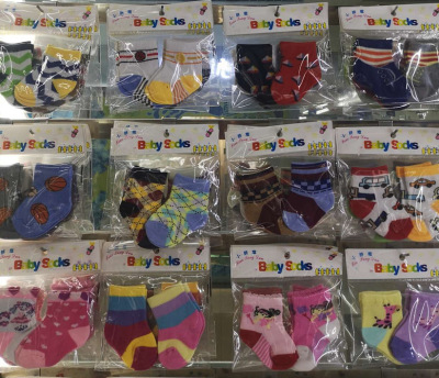 Infant Newborn Socks Cotton Socks 0-6-12 Months Cartoon Cute Socks