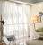 Elshi Factory Direct Sales Simple Embroidered Window Screen Cash Tree Pattern Curtain Window Screen Living Room Bedroom
