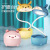 New Cute Pet Cartoon Folding Storage LED Desk Lamp USB Charging Student Dormitory Reading Eye Protection Small Night Lamp Logo