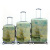 Manufacturer PC Printing Pattern Portable Password Suitcase 20-Inch Trolley Case Wholesale Gift Storage Suitcase 3-Piece Set